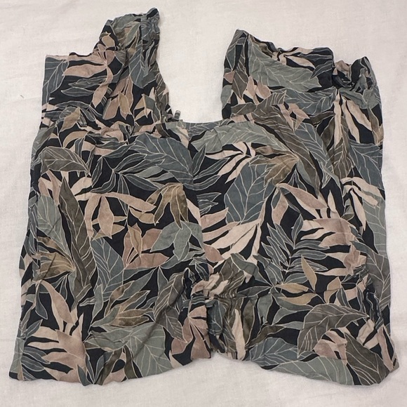 Z Supply Tropical Palm Casual Pants Large - Picture 3 of 3